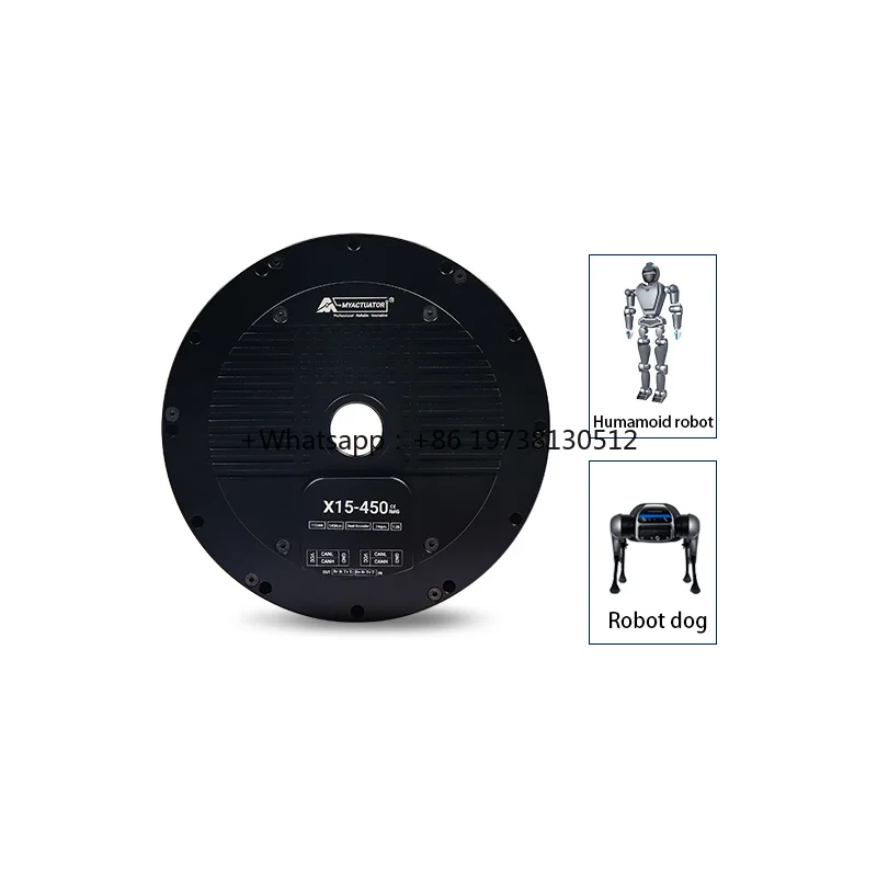 Motor BLDC Myactuator RMD-X15 para Robot Humanoide, Motor de Junta de 450N.M de Alto Torque, Servomotor DC sin Escobillas, Motor de Junta Planetaria para Robot