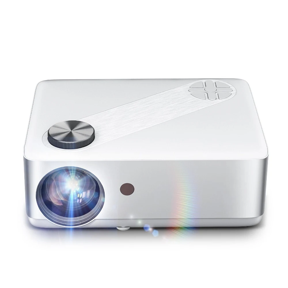 

[New Design Mini 1080P Projector] New Hot High 5500 Lumens Android 4K LED LCD Home Theater Projector