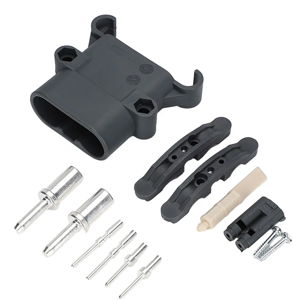 DC Forklift Power Link Connector 80A 160A 320A with Easy Grip Handle on Female Unit for Frequent Connect Disconnect Cycles