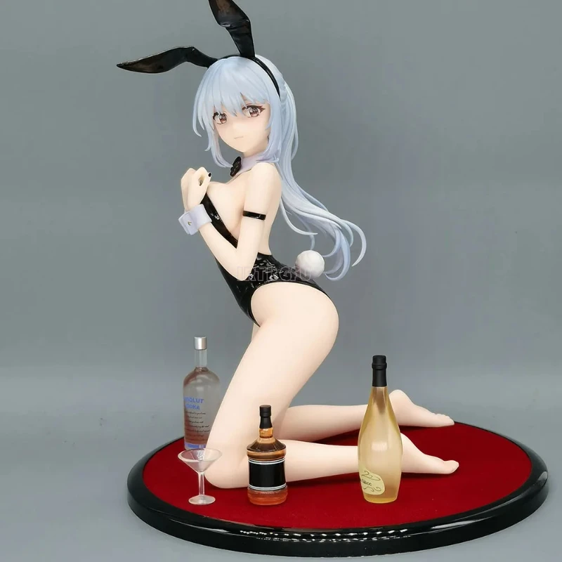 20cm original sei coelho 1/6 showmon sexy meninas brinquedos pé nu anime figuras pvc figura de ação jogo modelo colecionável boneca