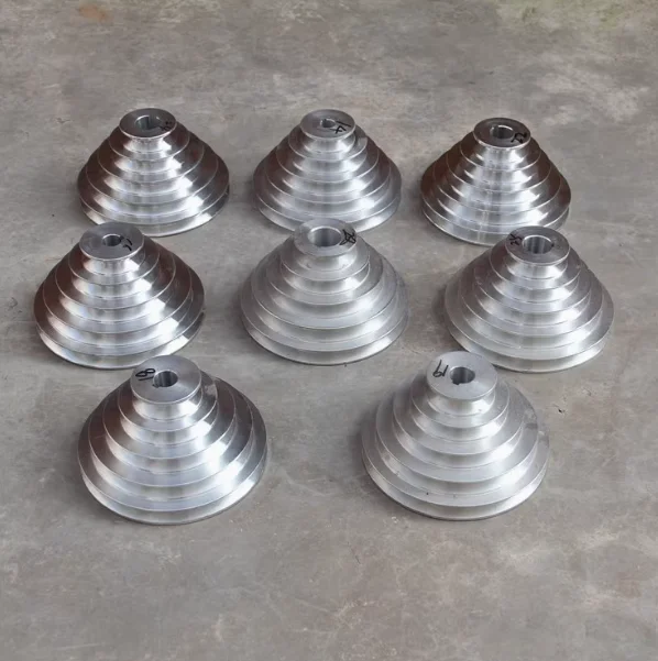 Bench Drill 54mm to 150mm Outer Dia 14 16 18 19 20 22 24 25 28mm Bore Aluminum A Type 5 Step Pagoda Pulley Wheel for V-Belt
