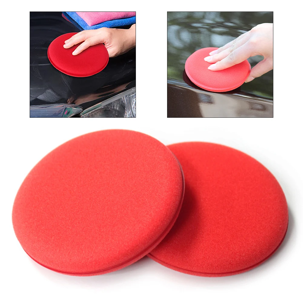 And Polishing DIY Enthusiasts Foam Applicator Pads Circular Cleaning Sponge High Quality Pads Sponge DIY Enthusiasts