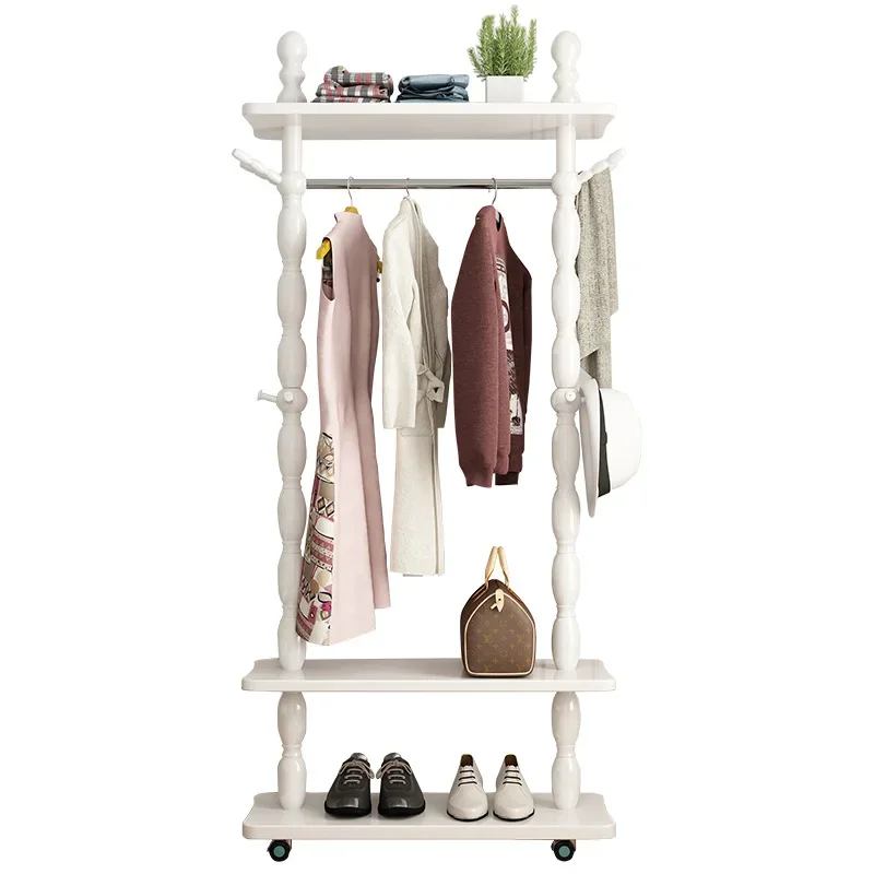 Simple Solid Wood Coat Rack for Bedroom Premium Quality Durable Build High Quality Easy Assembly Easy to Clean Easy to Use