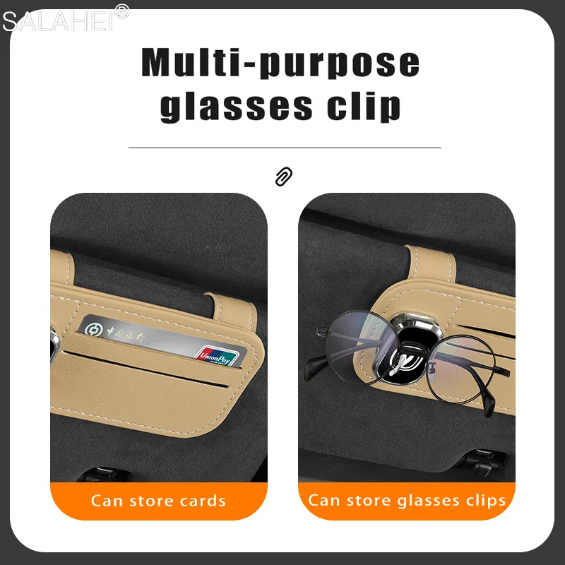 Car Eyeglass Holder Glasses Storage Clip For Changan CX70 CS55 CS75 Plus CS35 Filter Bunper CS15 Alsvin Hunter Auto Accessories