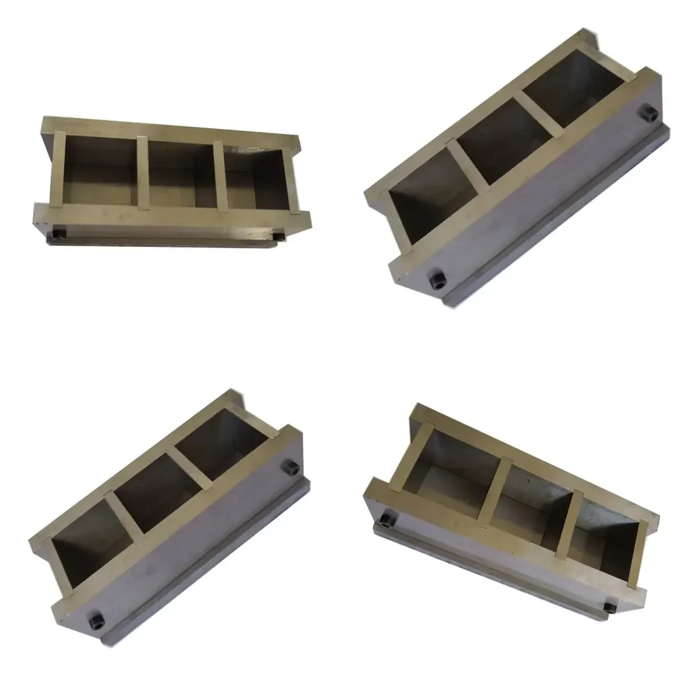 

Hot saleHigh Standard 50x50x50mm Steel Three Gang Cement Cube Testing Mould for Sales