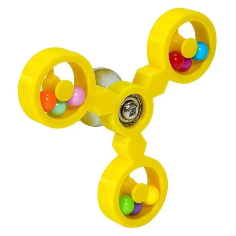 Interactively Parrots Rotating Windmill Toy Chewable Enrichment Rotating Windmill Toy Parrots Treat Dispenser J0MC