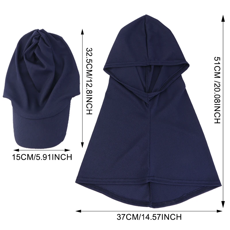 جديد إمرأة قبعة حافة الحجاب الشمس قبعة بواقٍ للشمس حافة الحجاب مسلم الحجاب قبعة في الهواء الطلق ظلة موضة قبعة من أوت دور #2