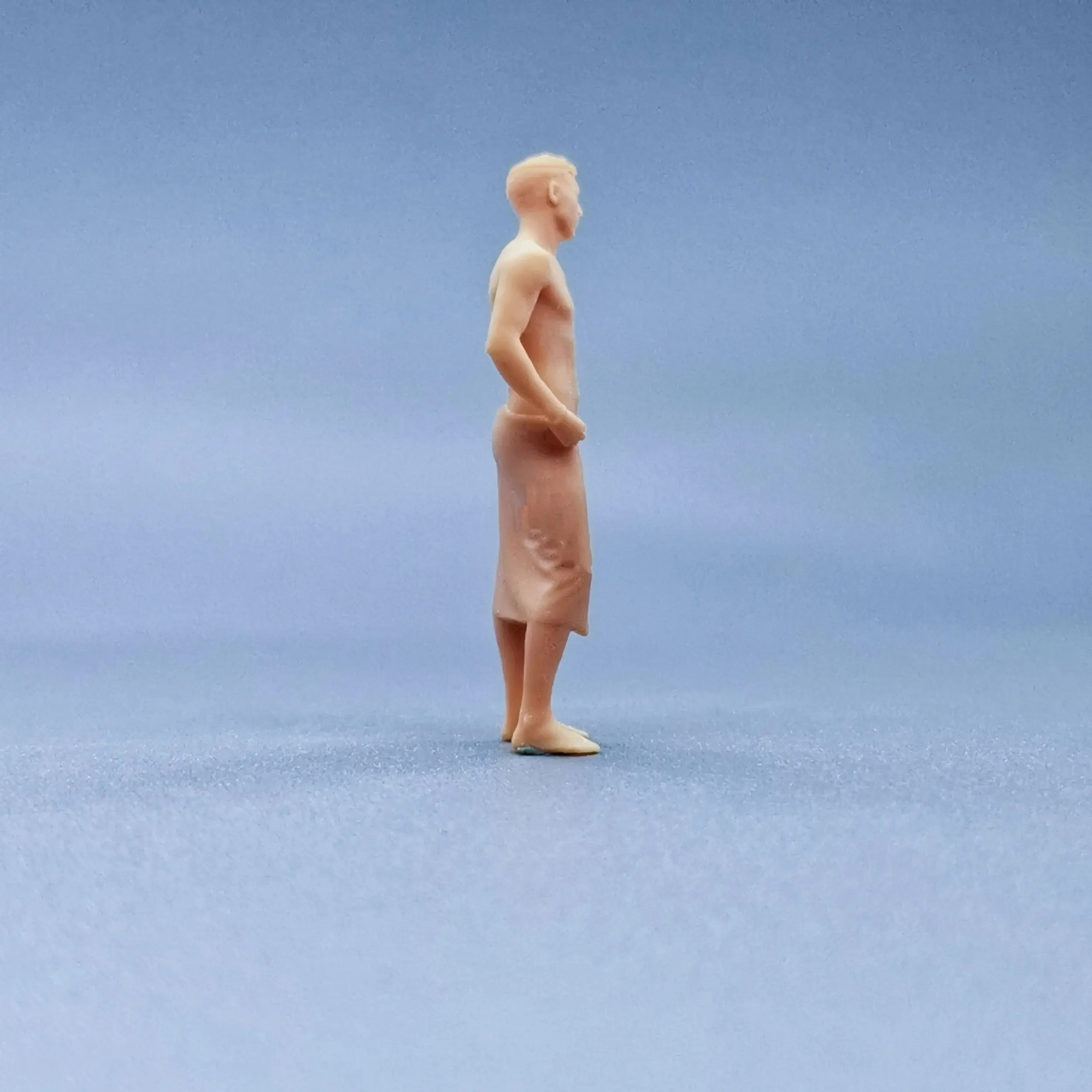 1/64 1/43 ตุ๊กตารุ่นเรซิ่นผ้าเช็ดตัวสําหรับชาย Unสี Miniatures Diorama มือวาด W104