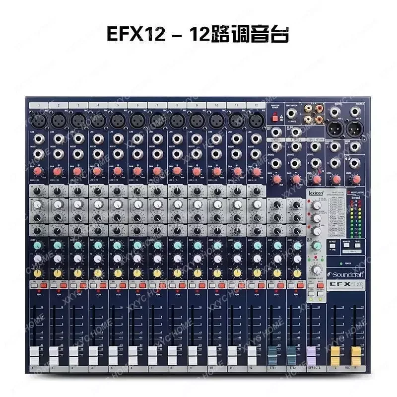 professional audio console Wholesale High Quality  Style EFX8   EFX12 EFX16