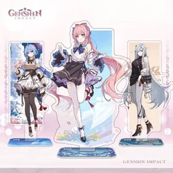 Game Genshin Impact Peripheral Figure Keqing Nahida Hutao Ganyu Acrylic Stand Model Plate Desk Decor Standing Sign Fans Gifts