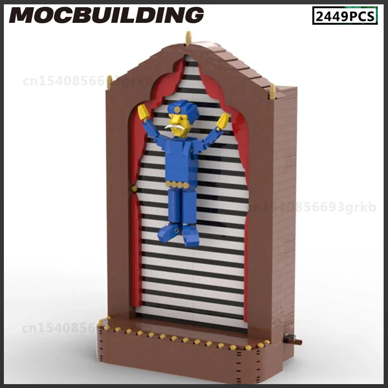 MOC Building Blocks Christmas Gifts Birthday Present DIY Assembly Bricks Model Magician\'s Levitation Performance Toys Collection