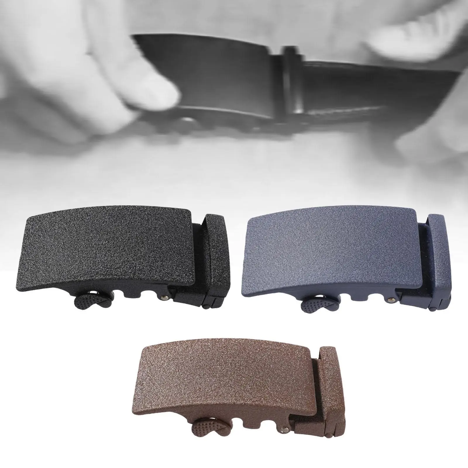 مشبك حزام بسقاطة للرجال، بديل تزييني فريد قابل للتعديل تلقائيًا