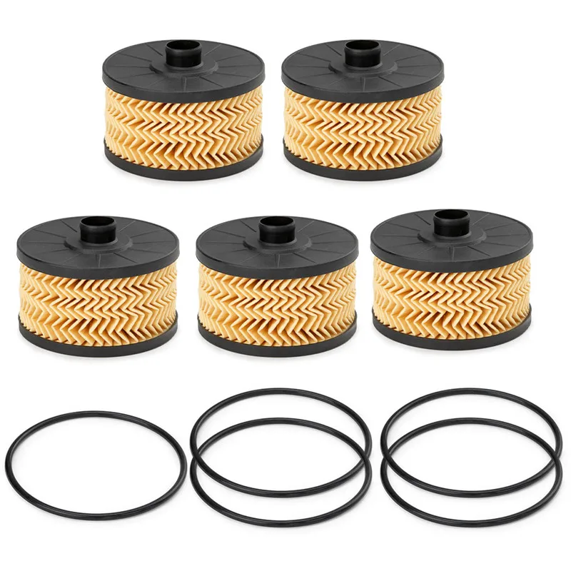 5PCS Oil Filter 152095084R 1J910040 For Dacia Dokker Logan Duster For Nissan Qashqai Juke For Renault Captur Megane For Smart