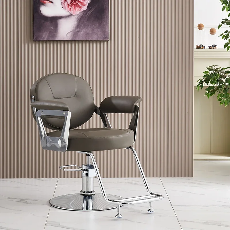 

Salon Hydraulic Chair Pump Cut Hair Adjustable Barber Styling Chairs Barbershop Spa Pedicure Cover Products Tabouret Barbers