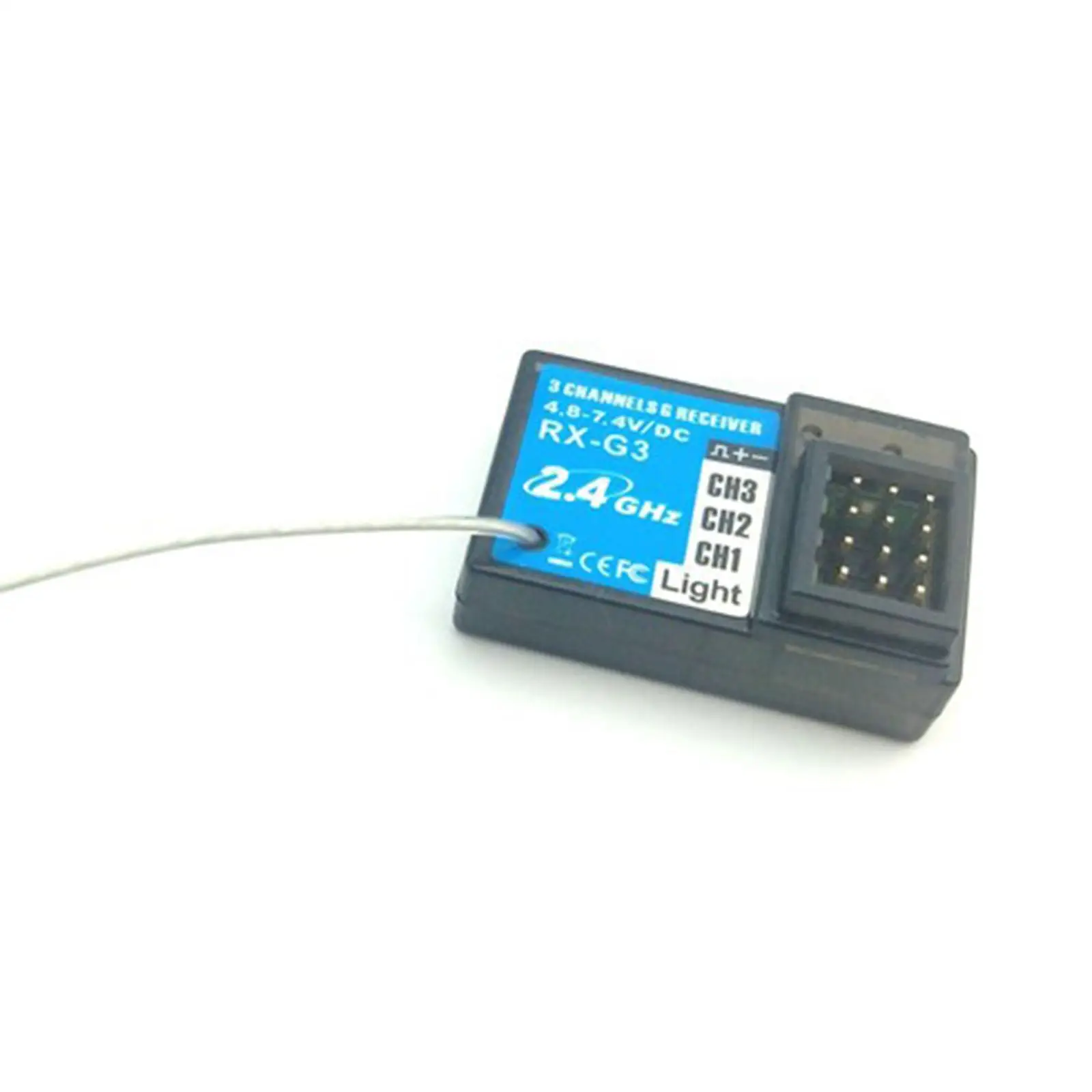 3CH RC Remote Controller Transmitter Receiver Combo 2.4ghz Radio Set for RC Car Boat Tank Model Replacement Parts with Alarm