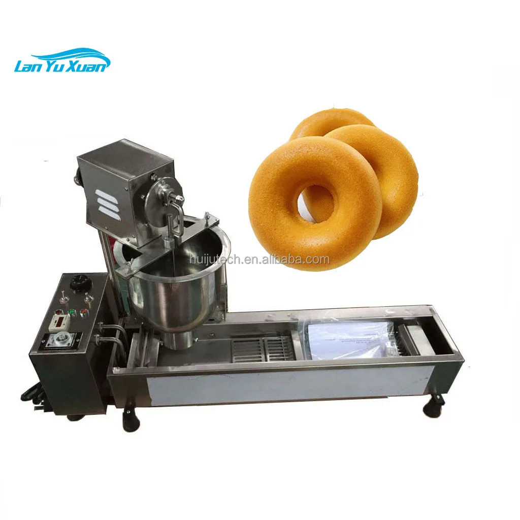 

1-2-4-6-row automatic donut machine with Digital Display board automatic temperature control