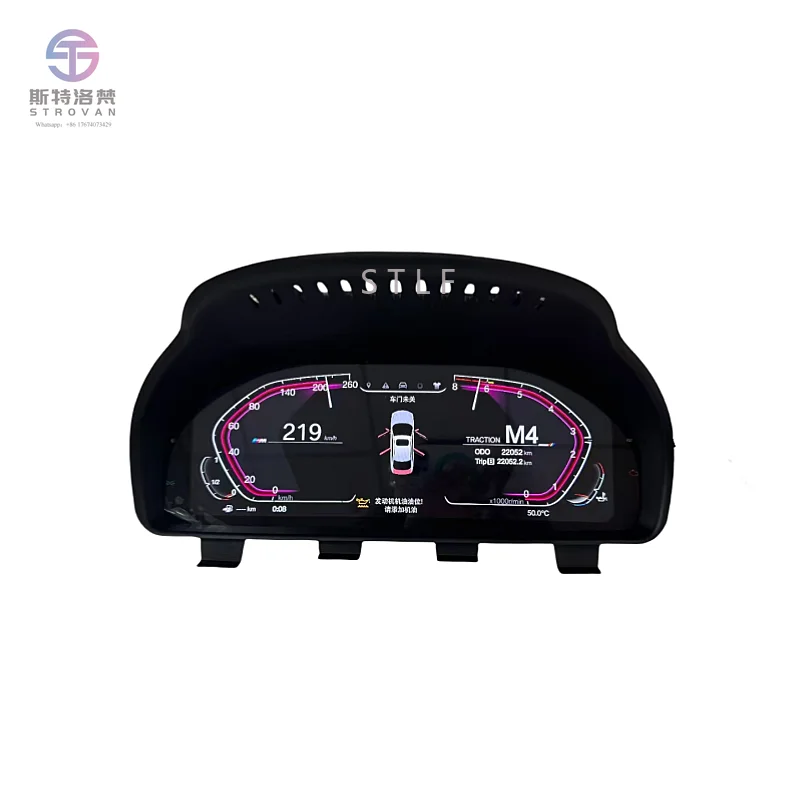 

12.3-Inch LCD Dashboard Speedometer 4-Core Digital Cluster BMW E90 E91 E92 E93 2005-2012 New Plastic Dash Kits LINUX System