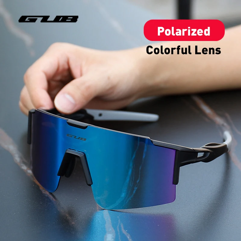GUB Photochromic Cycling Glasses Bike Bicycle Glasses Sports Men\'s Sunglasses MTB Road Cycling Eyewear UV400 Protection Goggles