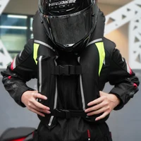 Chaleco Airbag para motocicleta, chaqueta para motocicleta, bolsa de aire para carreras, Motocross, ropa de seguridad reflectante, Protector CE