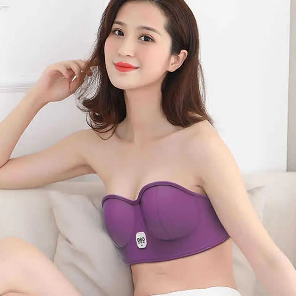 

Electric Breast Massage Bra USB Charging Vibration Chest Massager Growth Enlargement Enhancer Breast Heating Stimulator Machine