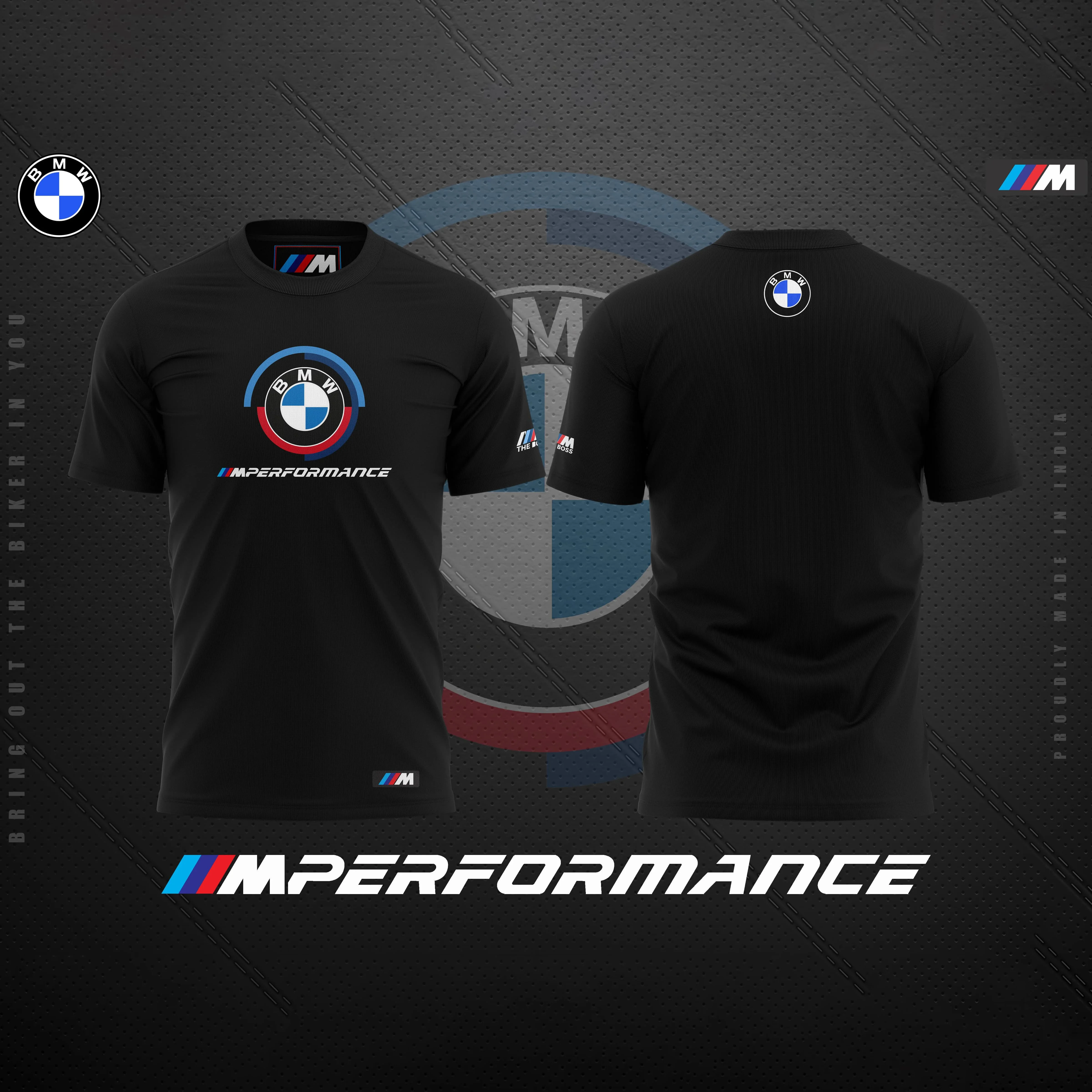

BMW Motorsport Lifestyle Jersey Men's Quick-Drying T-Shirt High Quality Comfort Sports Breathable Short Sleeve Cycling T-Shirt