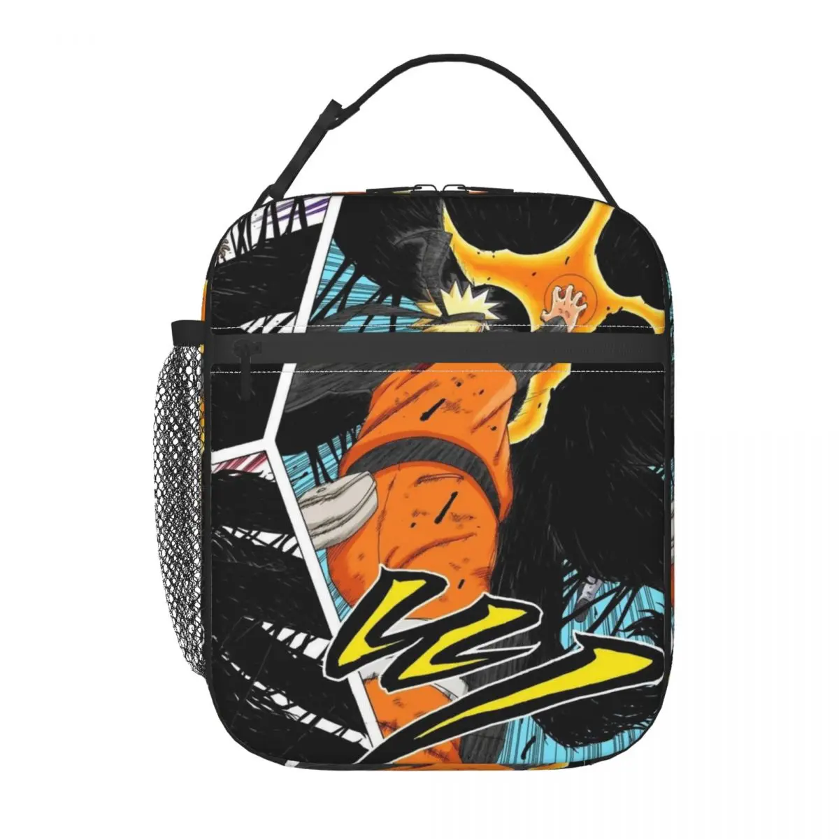 

Custom Anime N-Narutoes Insulated Lunch Bag for Women Thermal Cooler Bento Box Work School Travel Resuable Tote Bags