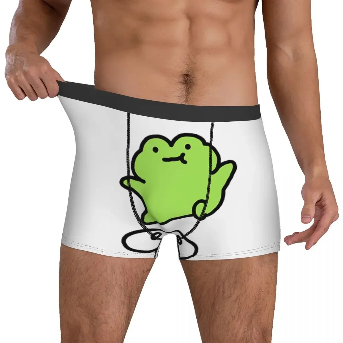 Boxer Unterhose Shorts Frosch 01 Höschen Herren Lüftungs unterwäsche für Homme Mann Freund Geschenk