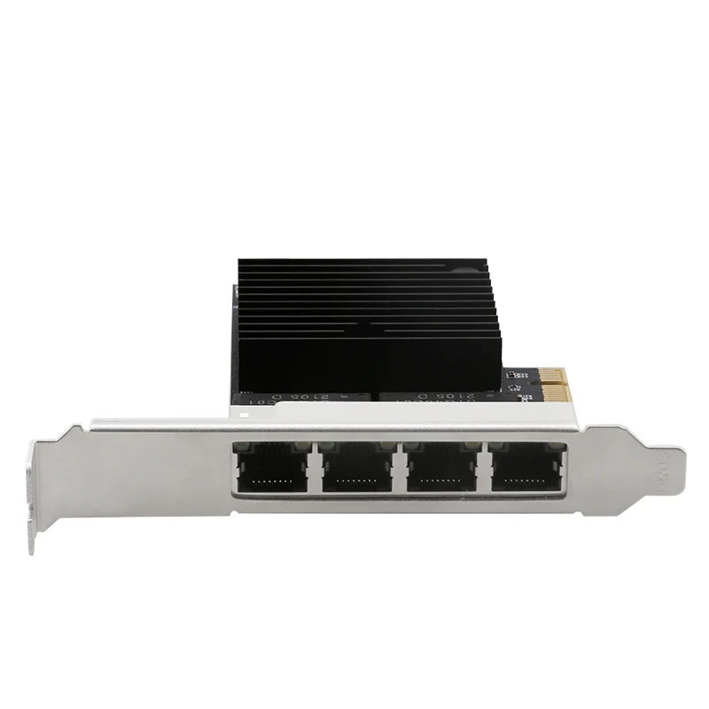 4-Port Gigabit PCIe Network Card 1000M Dual Ports PCI Express Ethernet Adapter with 82571EB LAN NIC Card for Windows