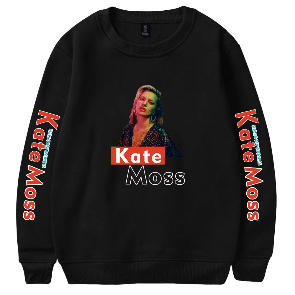 

Kate Moss Sweatshirt Unisex Crewneck Long Sleeve Men Women Sweatshirts 2022 Casual Style Youthful Star Fashion Clothes