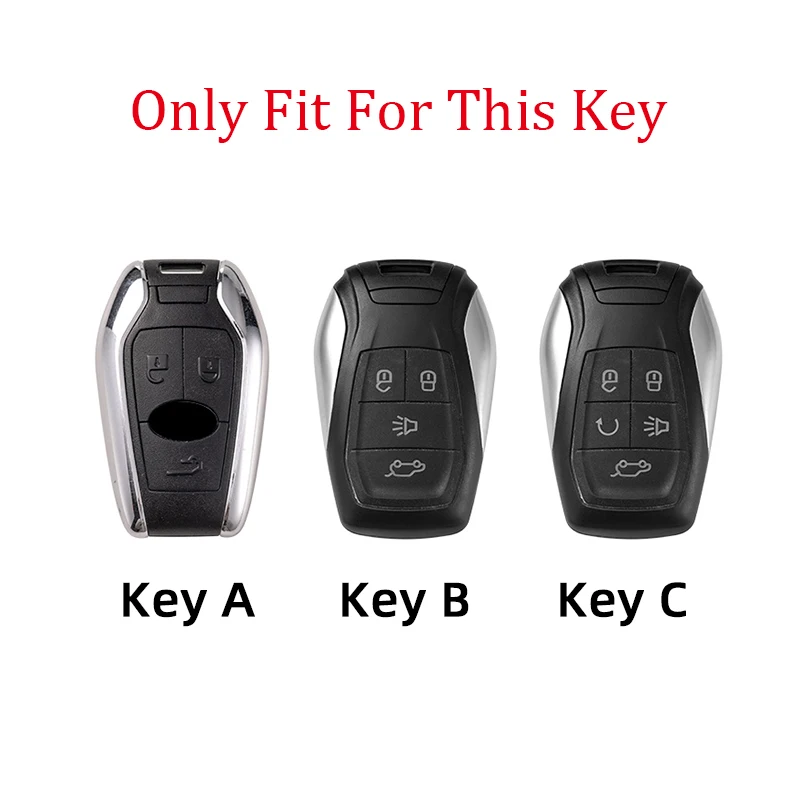 Car Key Case Cover Bag for soueast DX3 DX7 DX5 A5 accessories 2015 2016 2017 2018 2019 2020 2021 2022 auto styling