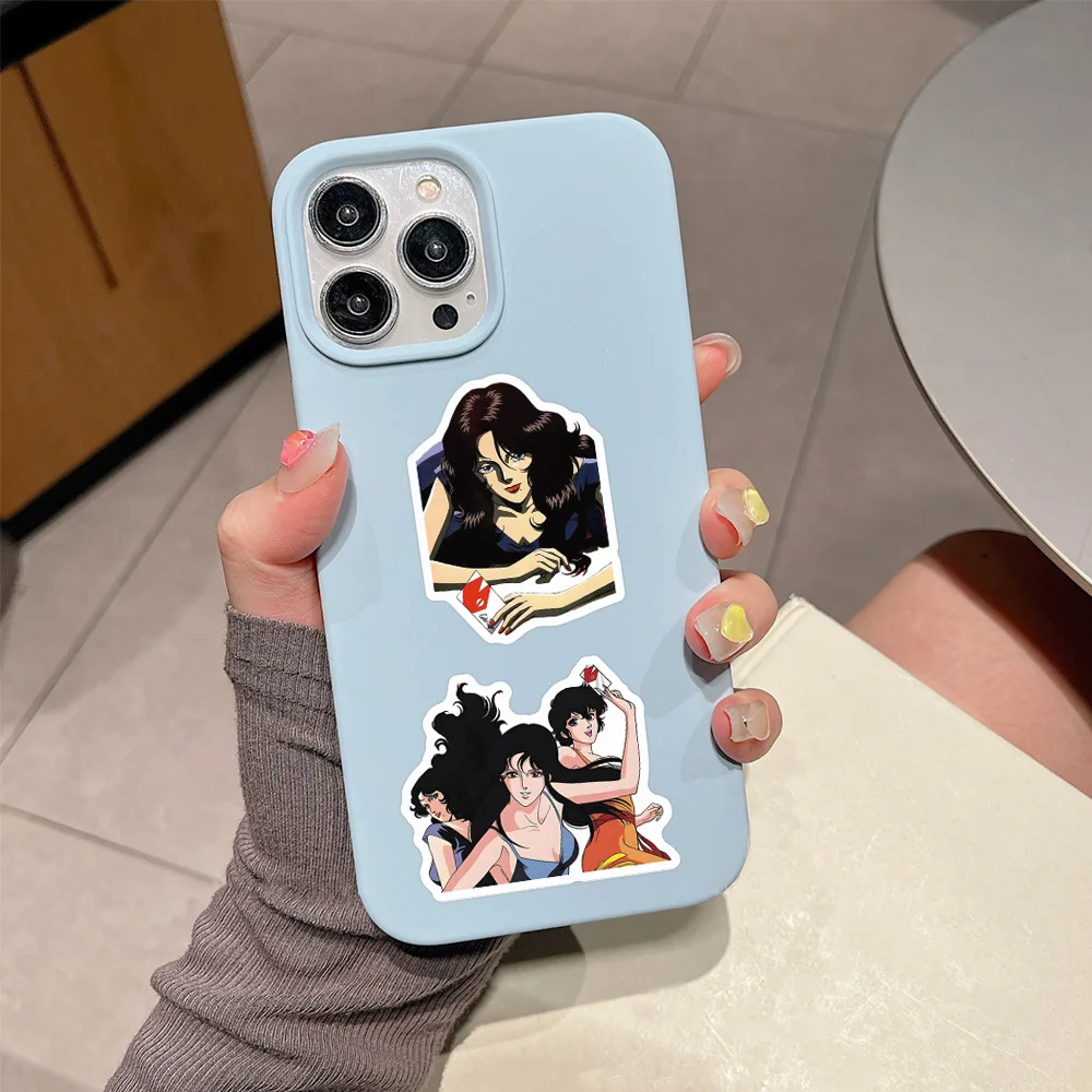 10/50 pçs dos desenhos animados animados olho de gato graffiti adesivos diy decoração caso do telefone móvel notebook copo água brinquedo presente adesivos