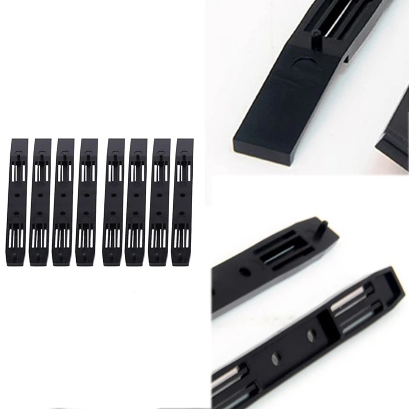 Hard Drive Rails Chassis Cage Accessories Drive Bay Slider Plastic Rails For 3.5 To 5.25 Hard Drive Tray Caddy