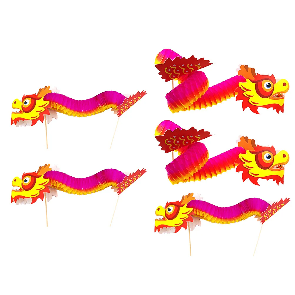 5세트 수제 종이 용 공예 키트 DIY 장식품 어린이 파티 용품 교육용 예술 활동 세트