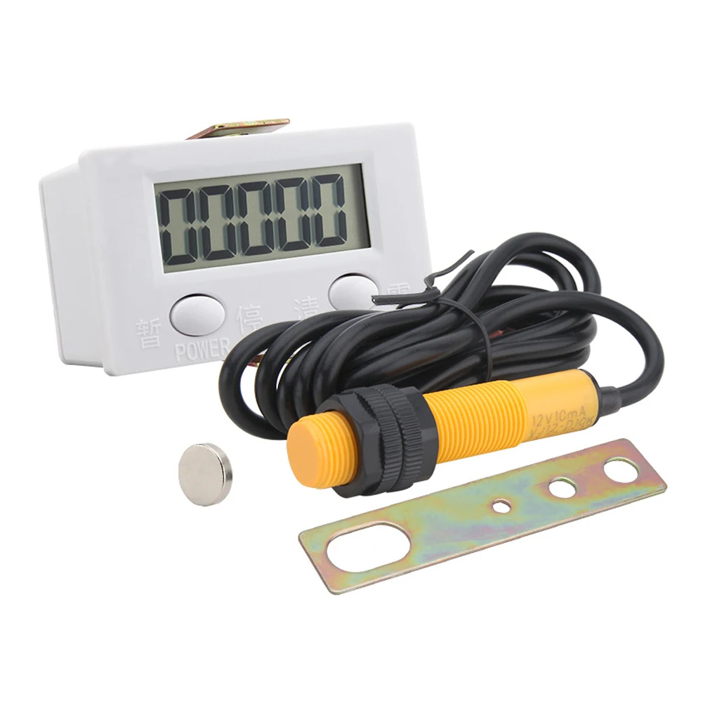 

5 Digital Display Counter Proximity Industrial Magnetic Sensor Switch Counter Automatic Electronic Induction Counter Meter