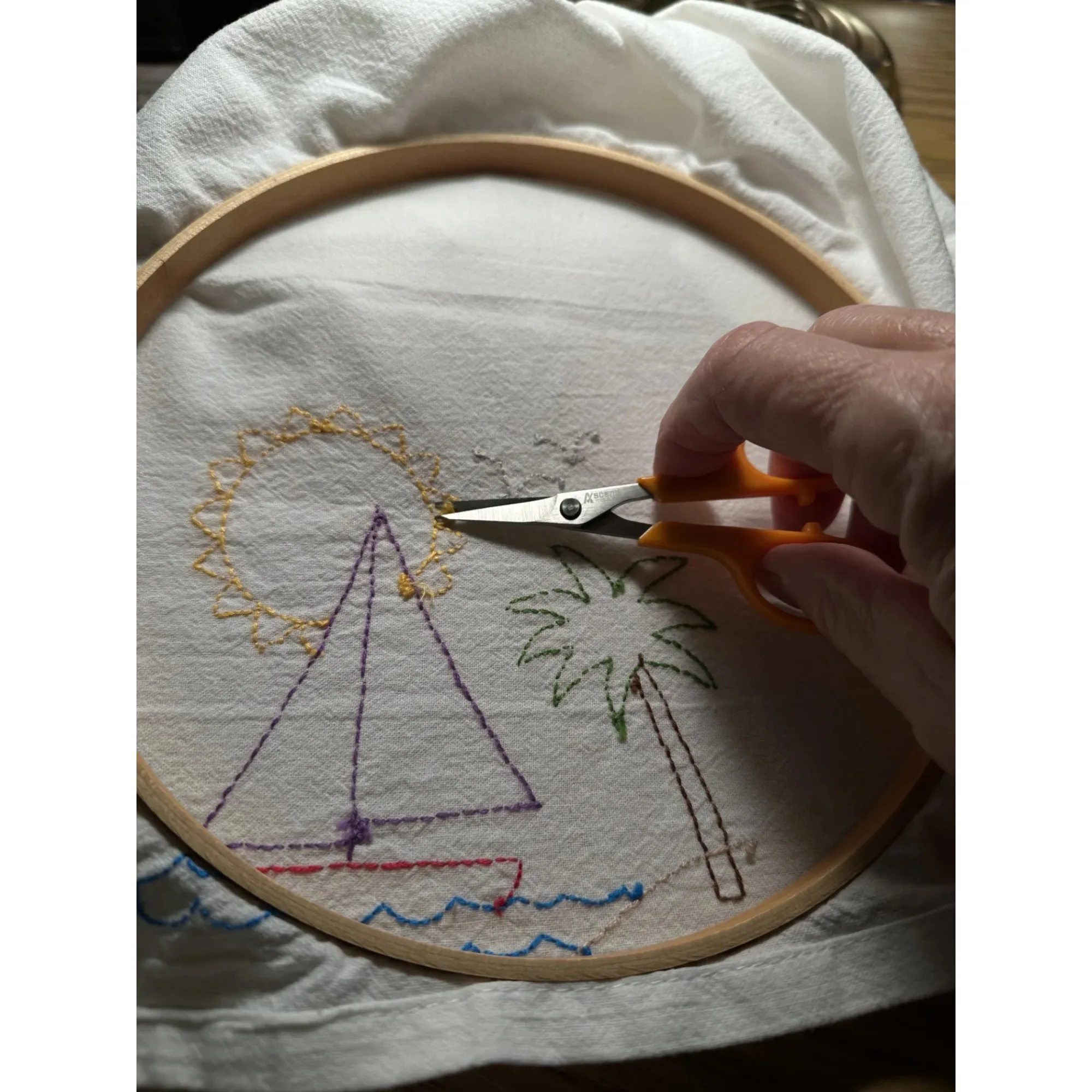 Инструменты Ascend, мини-ножницы, 4 дюйма, нить для вышивания, бумага, вышивка крестиком, веревка для квилтинга, ткань, искусство и ремесла