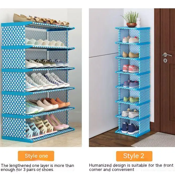 Standing Shoe Storage Rack Dustproof Shoes Cabinet Assemble Shoe Organizer Top-quality Corner Closet Holder Amazing Shoe Cabinet