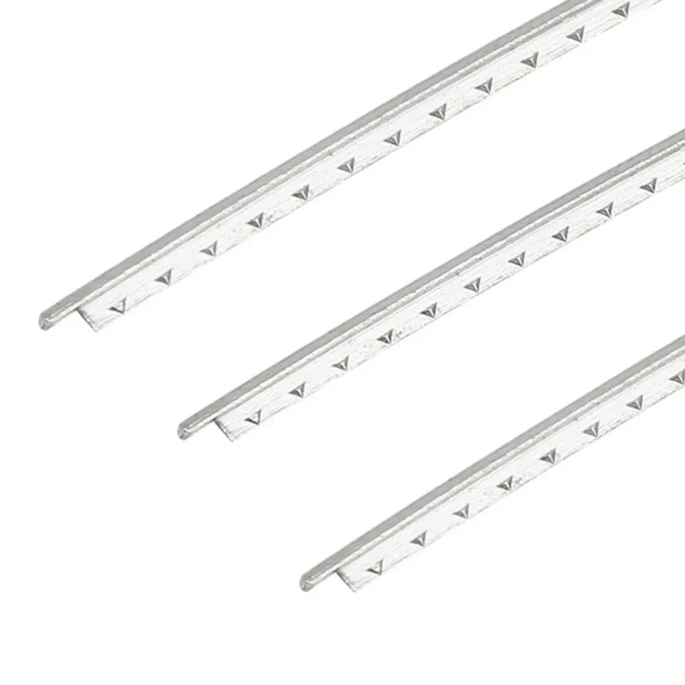 20pcs 2.0mm Width​ Guitar Fret Wire​ ​Chrome ​Copper Folk Guitar Frets​ ​Luthier Tools​ ​Fretwire Set​