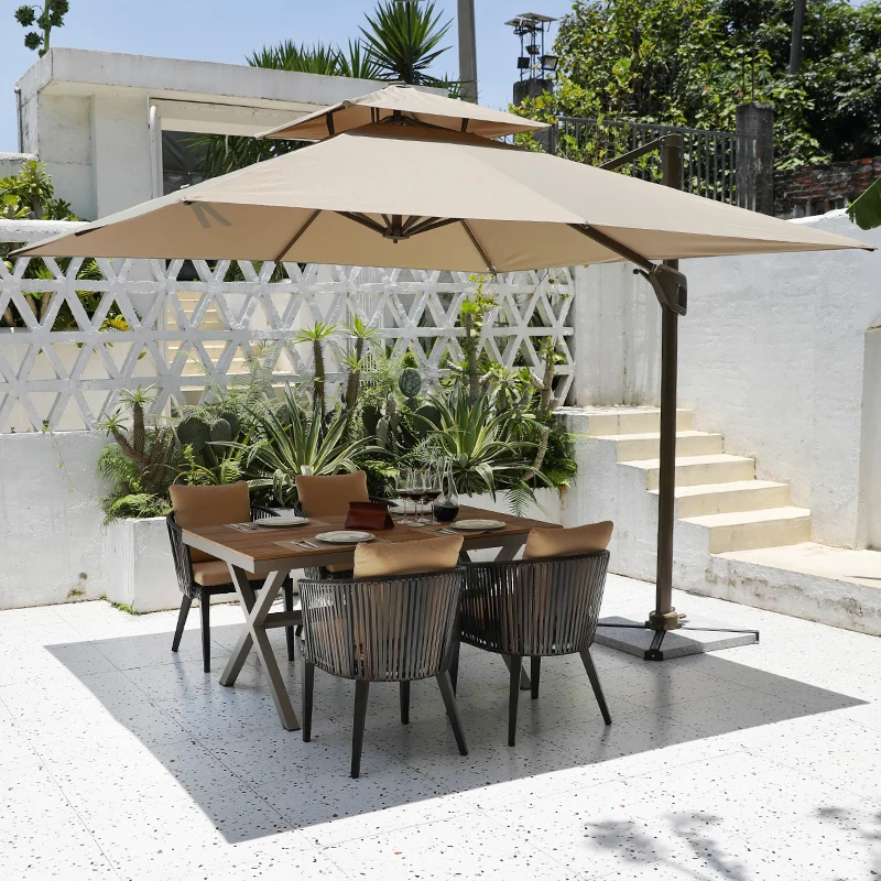 Household commercial portable outdoor parasol