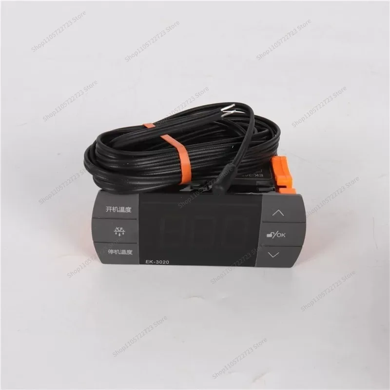 For Touch Screen Fully Waterproof EK-3020 Thermostat, STC-8080A for Display Cabinet + Single Refrigeration and Defrosting