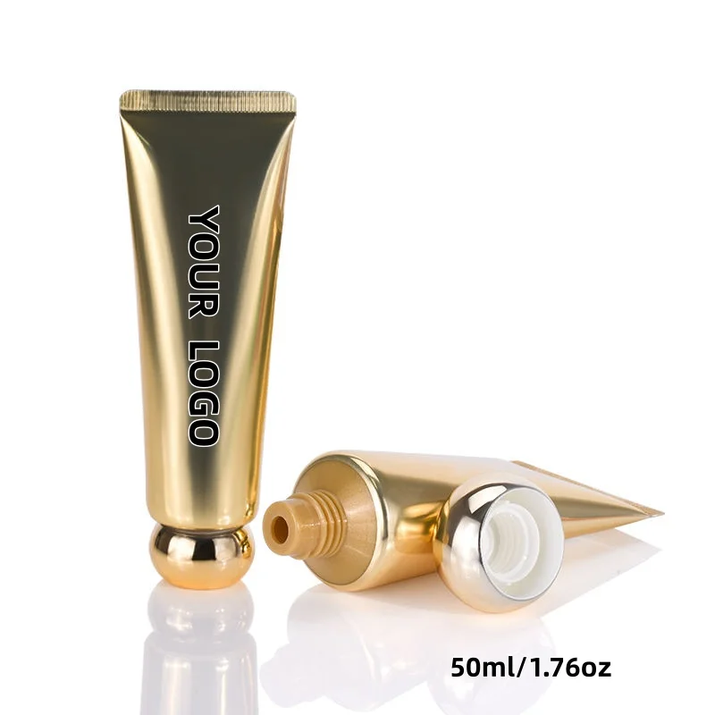 

【Logo Custom】50Pcs Customized 50ml Abacus Lid/corner Lid Squeeze Facial Cleanser Shampoo Conditioner Shower Gel Lotion Tube