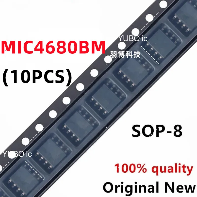 

(10piece) 100% New MIC4680BM MIC 4680BM sop-8 Chipset