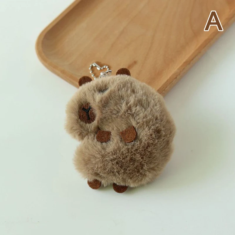 Capybara Squeak Boneca De Pelúcia, Chaveiro Dos Desenhos Animados, Saco Pingente, Anel Chave Macio, Mochila, Saco Do Carro, Decoração Pingente, Presente Do Miúdo