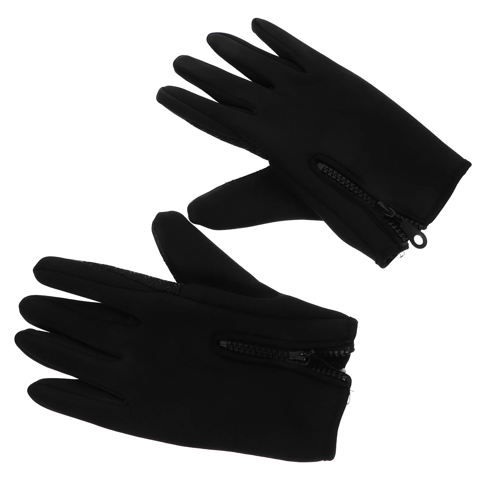 

Touch Screen Gloves Winter Warm Fleece Full Finger Windproof Waterproof Outdoor Gloves for Cold Weather Black Xl