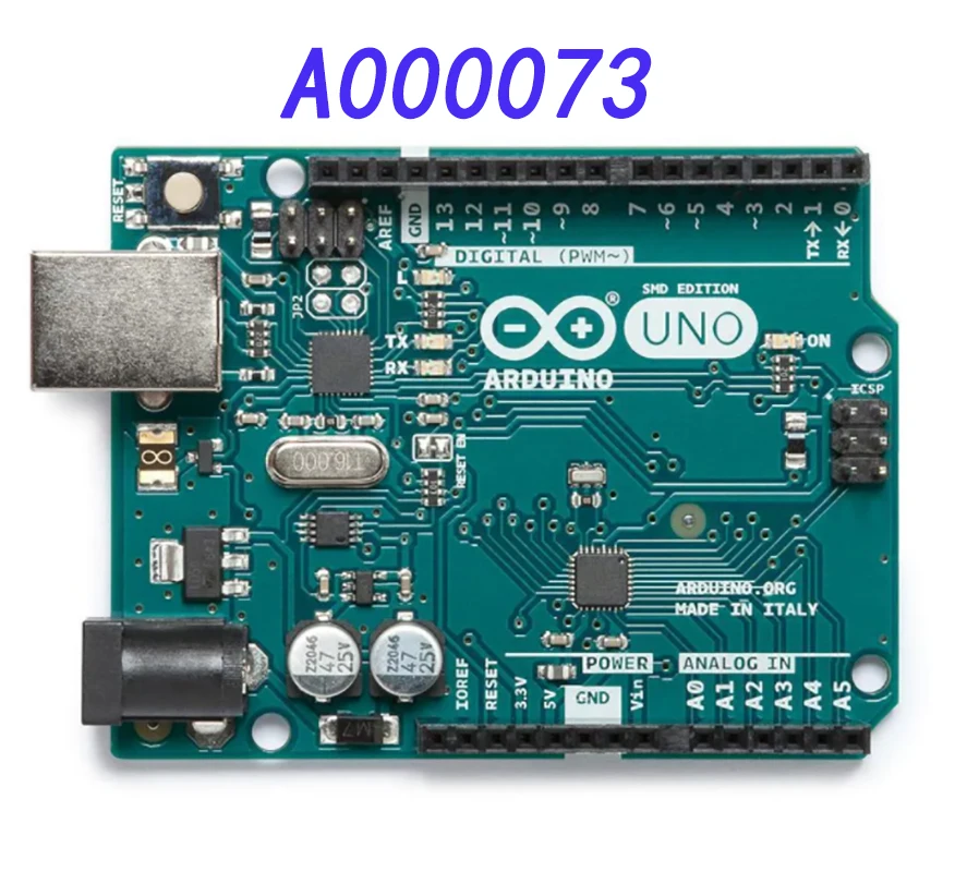 

Avada Tech 1pcs A000073 Development Board, Arduino Uno SMD, Atmega328 MCU, 545V I/O, 16 analog inputs, UART