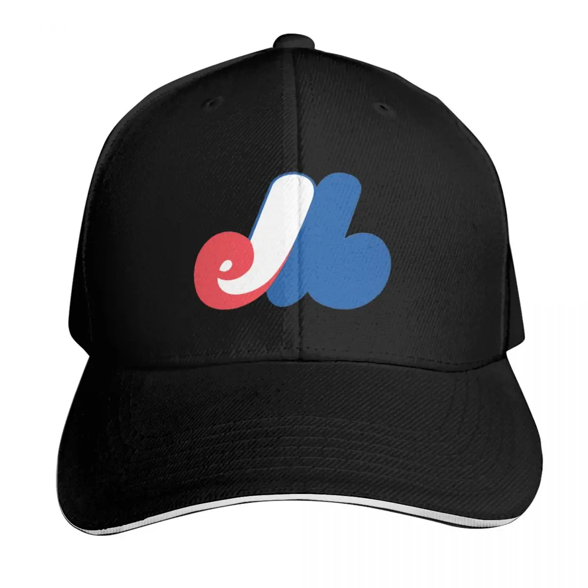 Baseball - Defunct Team - Montreal Expos Baseball Cap Contrast Two Tone Brim Snapback Flat Bill Strapback Dad Hat