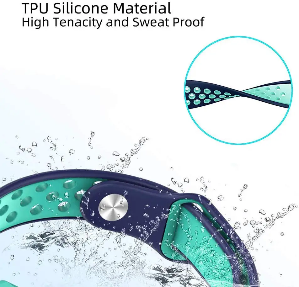 مزدوج اللون سيليكون حزام (Watch) ساعة ل Fitbit إلهام HR الرياضة حزام الذكية سوار اكسسوارات ل Fitbit إلهام