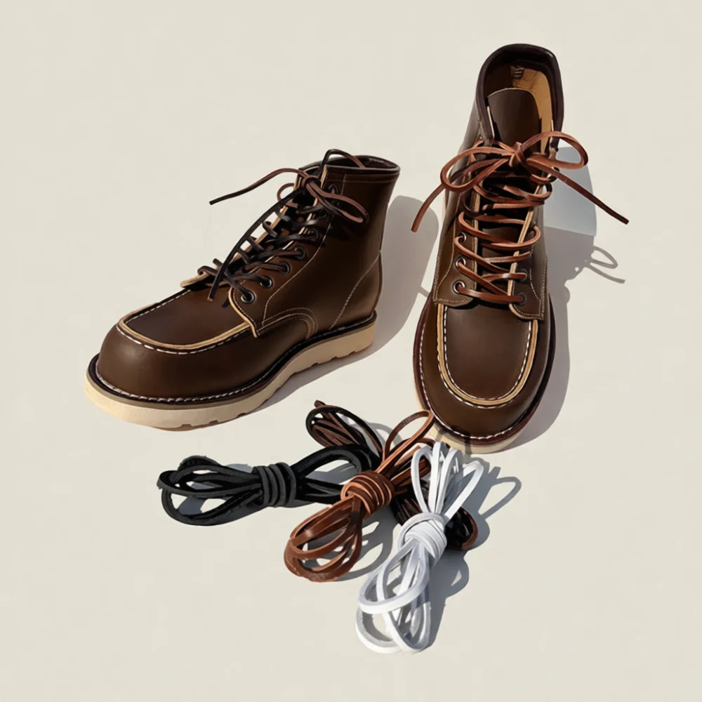 High Quality Cow Skin Shoe Tie - Quality Men'S Accessories ulasan dan harga