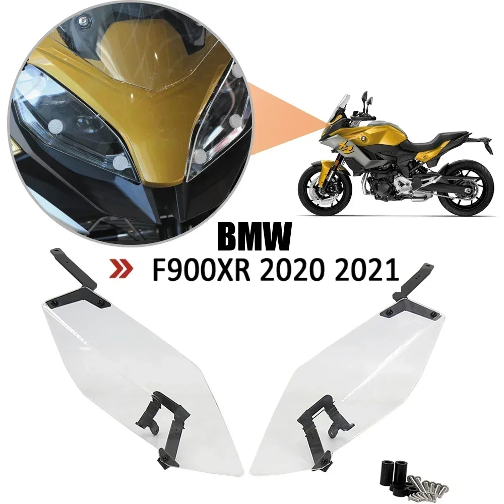 2021 2020 Motorcycle Accessories Headlight Guard Lamp Patch Protector Cover For BMW F900XR F 900 XR