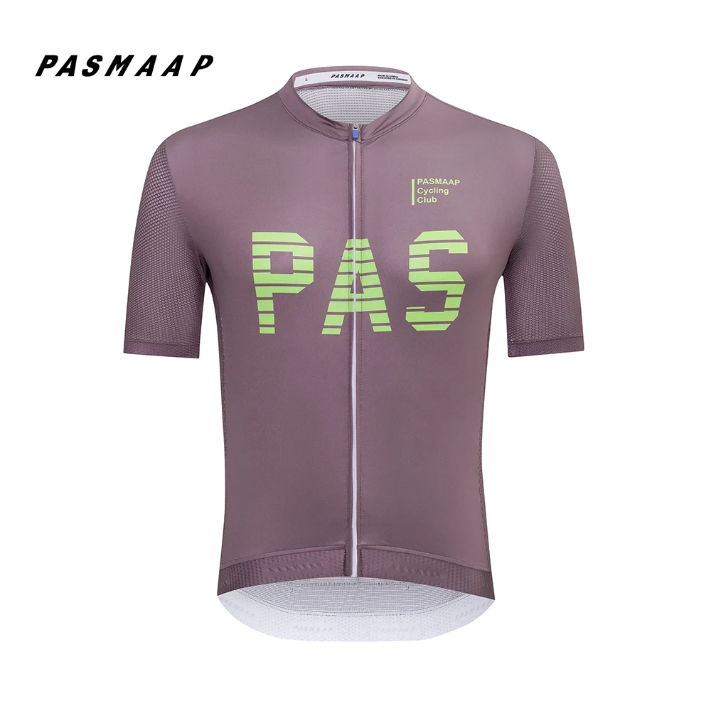 PASMAAP-Midsummer Cycling Jersey for Men, MTB Road Bicycle Shirt, Pro Team, Short Sleeve Bike Clothes, High Quality