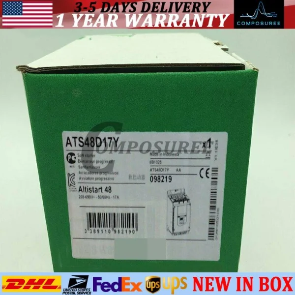 

One Snd Soft Start Ats48d17y Совершенно новый оригинальный Spot Plc